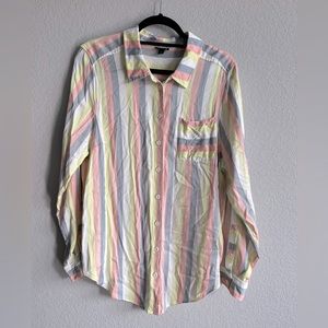 Torrid. Size 2. Long sleeve button down with pocket.